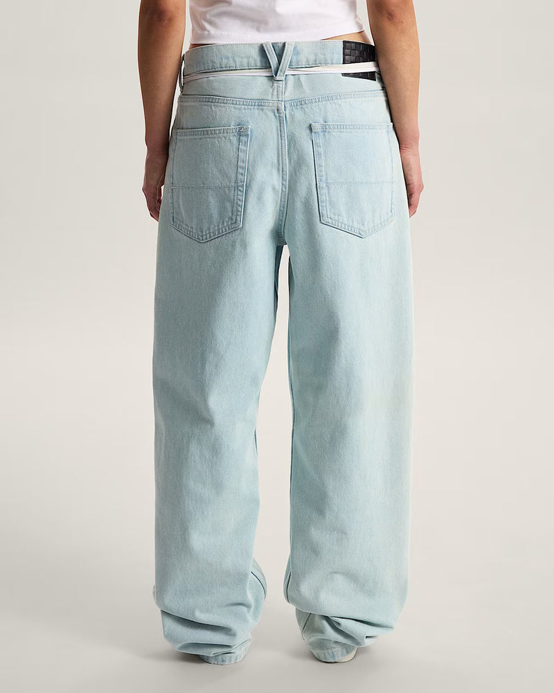 Load image into Gallery viewer, Vans Unisex Check-5 Loose Denim Pants Blue Ice VN000PH6CYR
