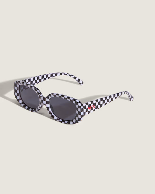 Vans Unisex Checkerboard Wheeling Sunglasses Black VN000T0DY28