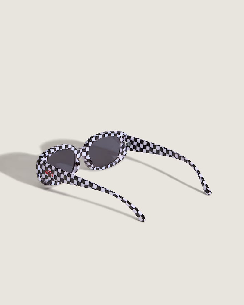 Load image into Gallery viewer, Vans Unisex Checkerboard Wheeling Sunglasses Black VN000T0DY28
