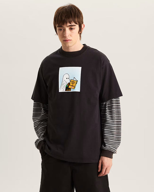 Vans Men's Commitment 4 Dummies Loose T-Shirt Black VN000VY5BLK