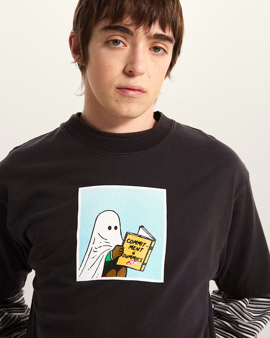 Vans Men's Commitment 4 Dummies Loose T-Shirt Black VN000VY5BLK