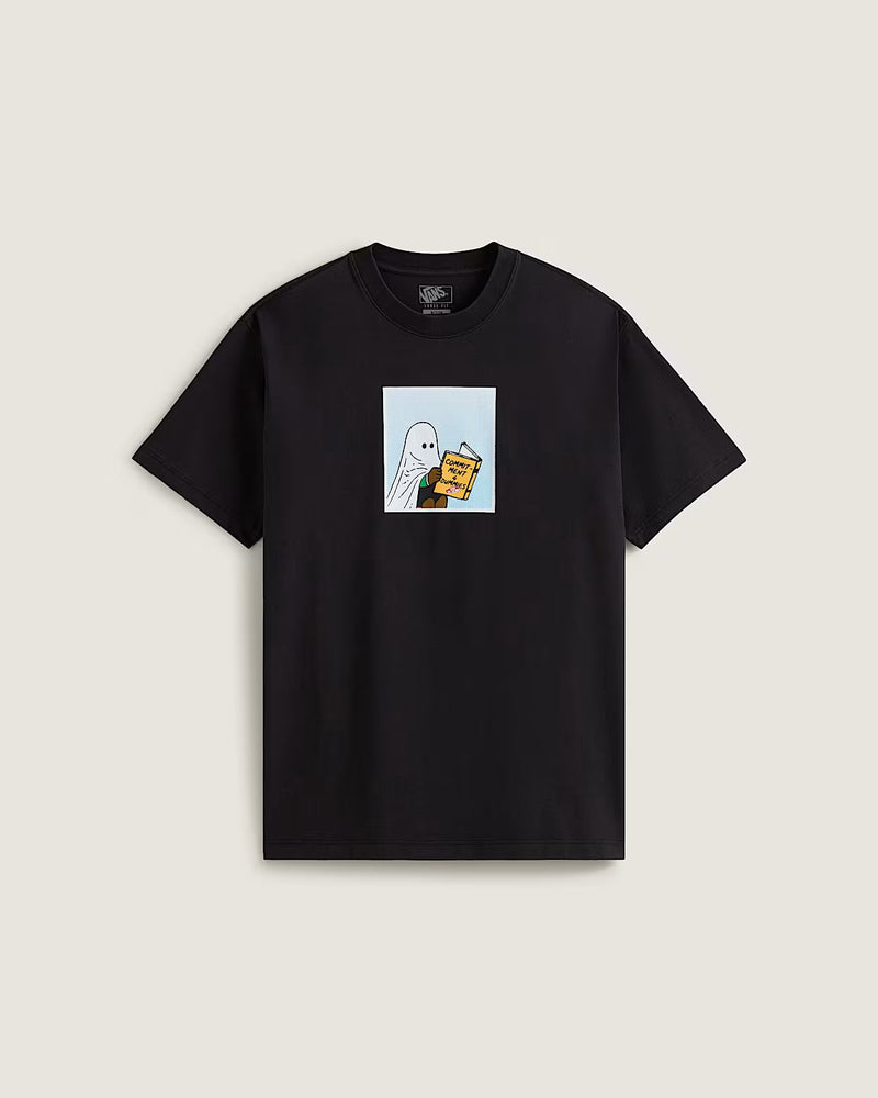 Load image into Gallery viewer, Vans Men's Commitment 4 Dummies Loose T-Shirt Black VN000VY5BLK
