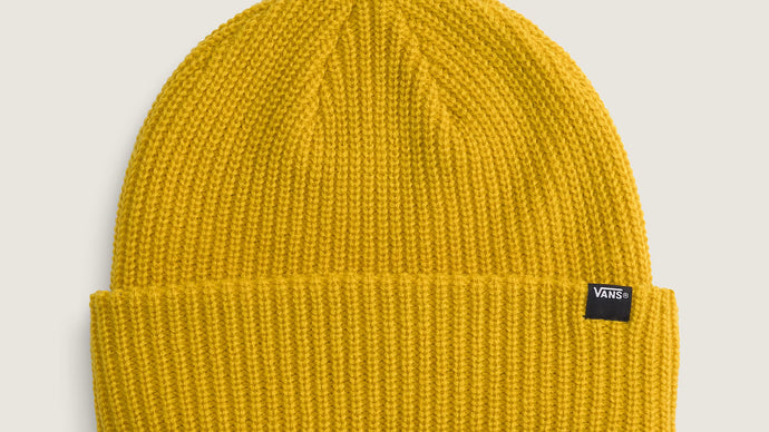 Vans Unisex Core Basic Cuff Beanie Heritage Mustard Yellow VN000QB4EMX