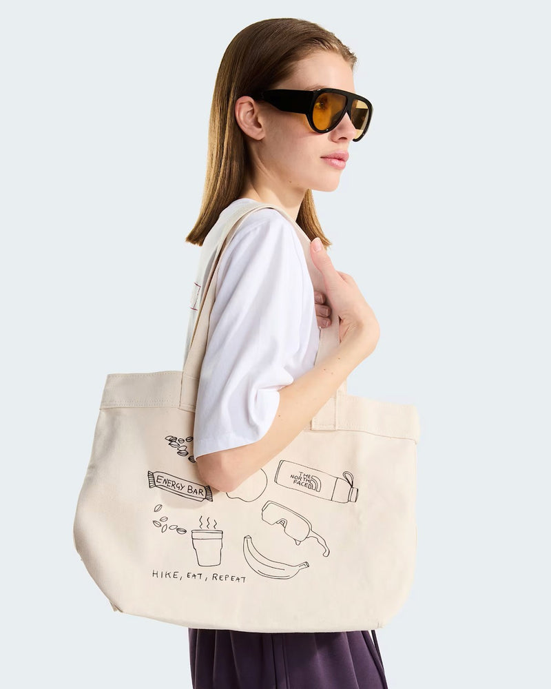 Load image into Gallery viewer, The North Face Unisex Cotton Tote 17L Bag Hike Pick Nik Graphic NF0A3VWQ12N
