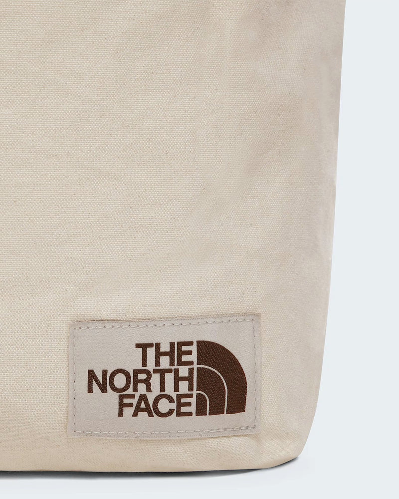 Load image into Gallery viewer, The North Face Unisex Cotton Tote 17L Bag Weimaraner Brown Large Logo Print NF0A3VWQR17
