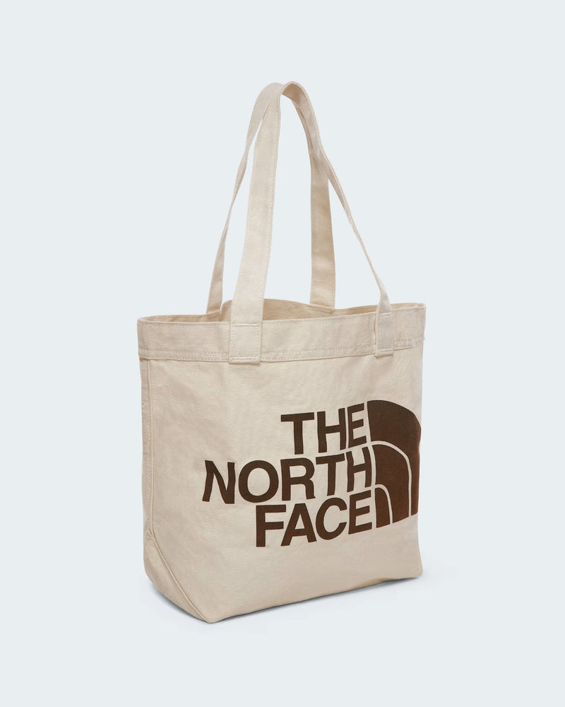 Load image into Gallery viewer, The North Face Unisex Cotton Tote 17L Bag Weimaraner Brown Large Logo Print NF0A3VWQR17
