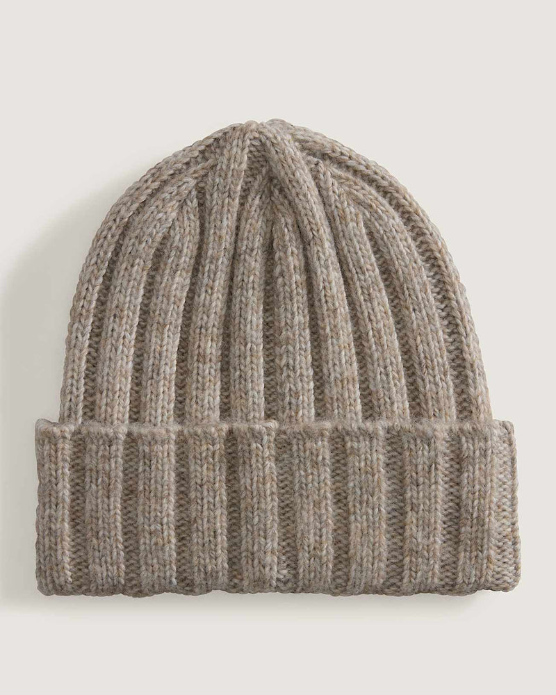 Load image into Gallery viewer, Vans Unisex Covey Tall Cuff Beanie Beige VN000X66GRZ
