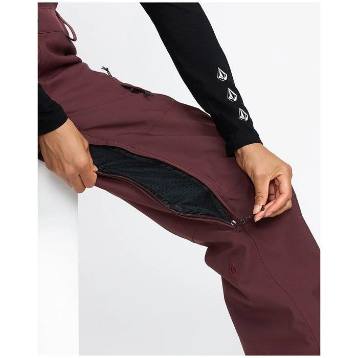 Load image into Gallery viewer, Volcom Women's Creston 3D Stretch Bib Overall Snow Pants OXB H1252601-OXB
