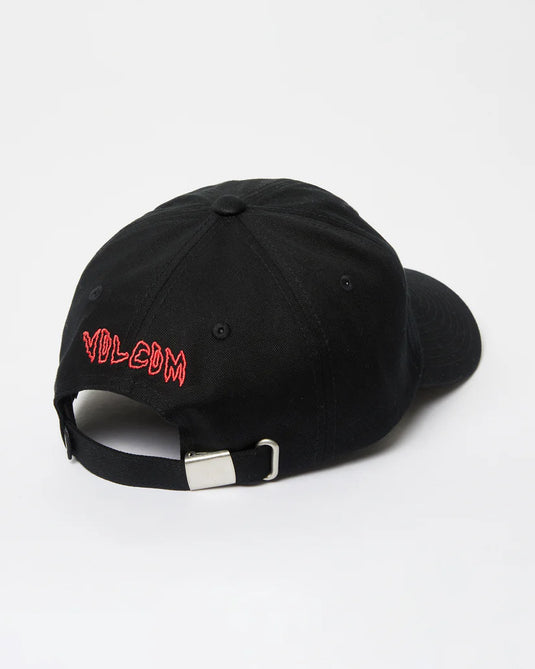 Volcom Men's Bob Mollema Adj Cap Black D5512512_BLK