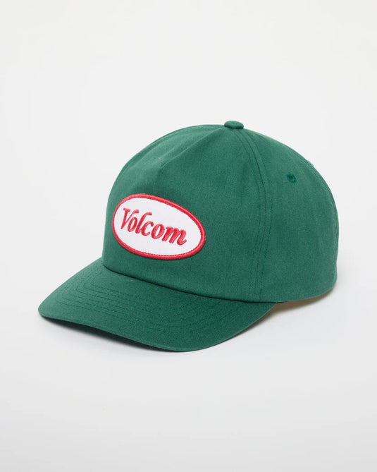 Volcom Men's Petrolstone Adj Cap Rifle Green D5512626_RFG