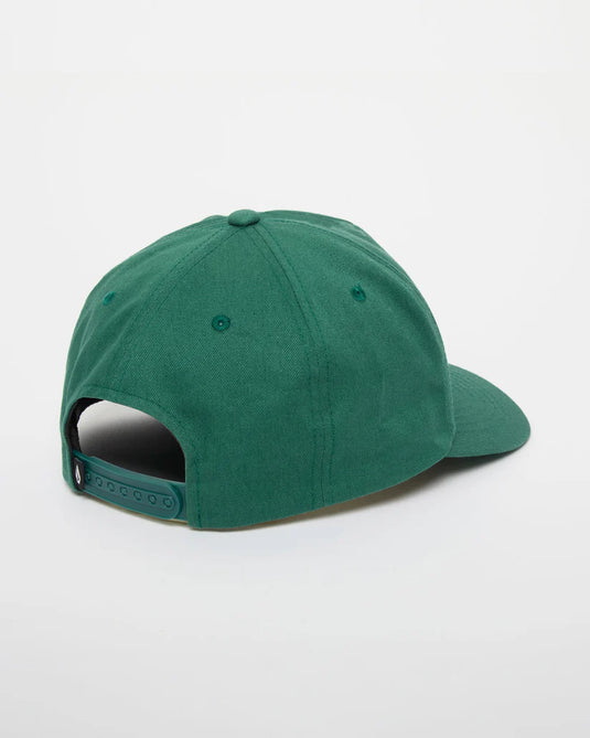 Volcom Men's Petrolstone Adj Cap Rifle Green D5512626_RFG