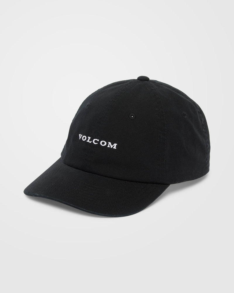 Load image into Gallery viewer, Volcom Kids' Full Stone Washed Adj Cap Black D5512630-BLK

