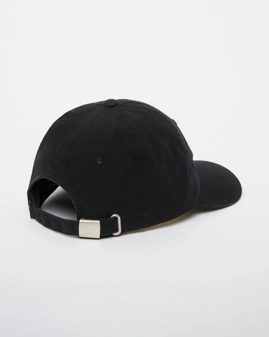 Volcom Unisex Full Stone Washed Adj Cap Black D5512630_BLK