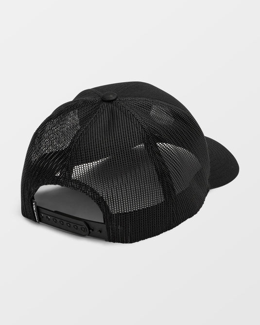 Volcom Unisex Full Stone Cheese Cap Black D5512635_BLK