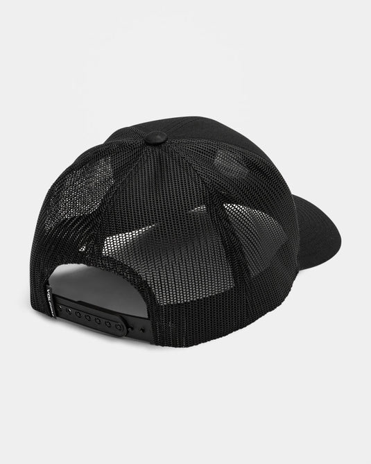 Volcom Mens' Full Stone Cheese Cap Black D5532411_BLK