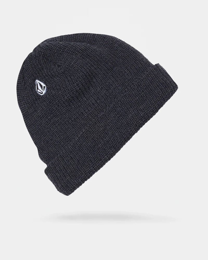 Load image into Gallery viewer, Volcom Unisex Full Stone Beanie Charcoal Heather D5832202-CHH

