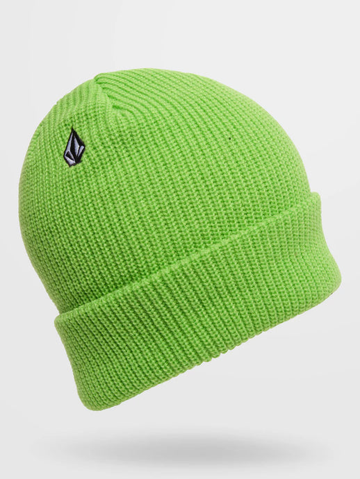 Volcom Unisex Full Stone Beanie  Electric Green D5832202_ELG