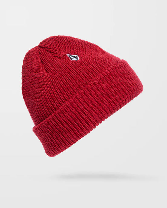 Volcom Unisex Full Stone Beanie Lifeguard Red D5832202-LRD