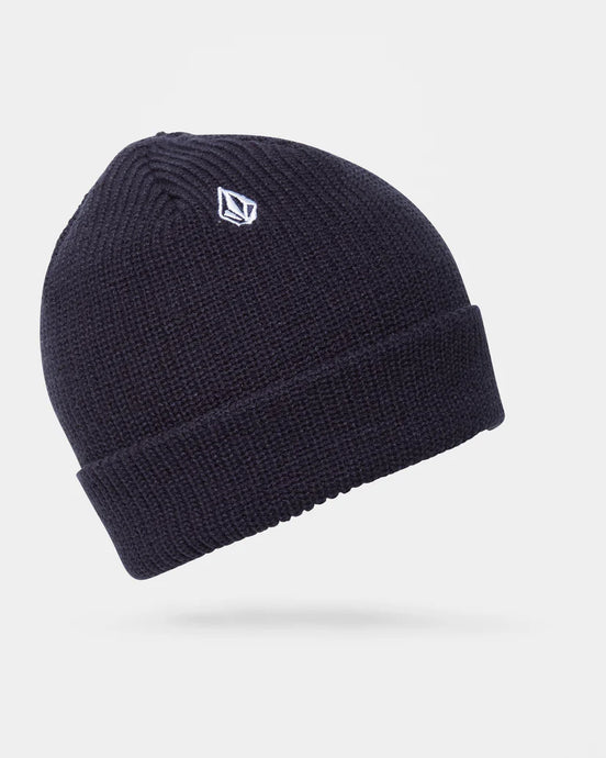Volcom Unisex Full Stone Beanie Navy D5832202-NVY