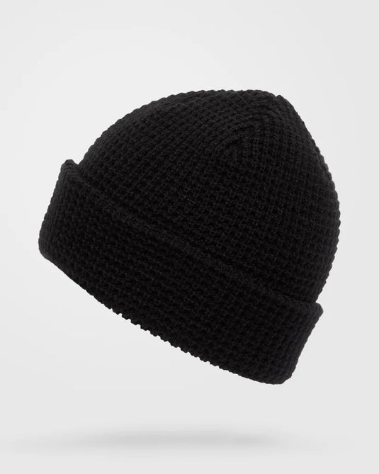 Volcom Men's Workwear Beanie Black D5832602-BLK