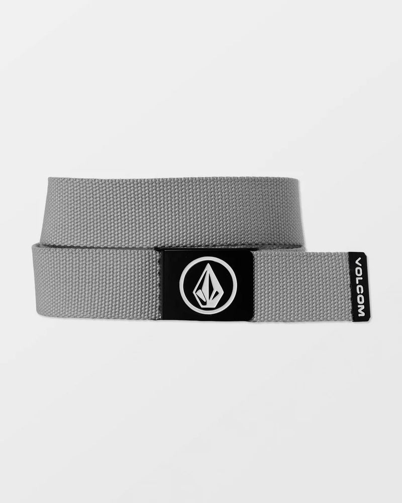 Load image into Gallery viewer, Volcom Unisex Circle Web Belt Heather Grey D5912601-HGR
