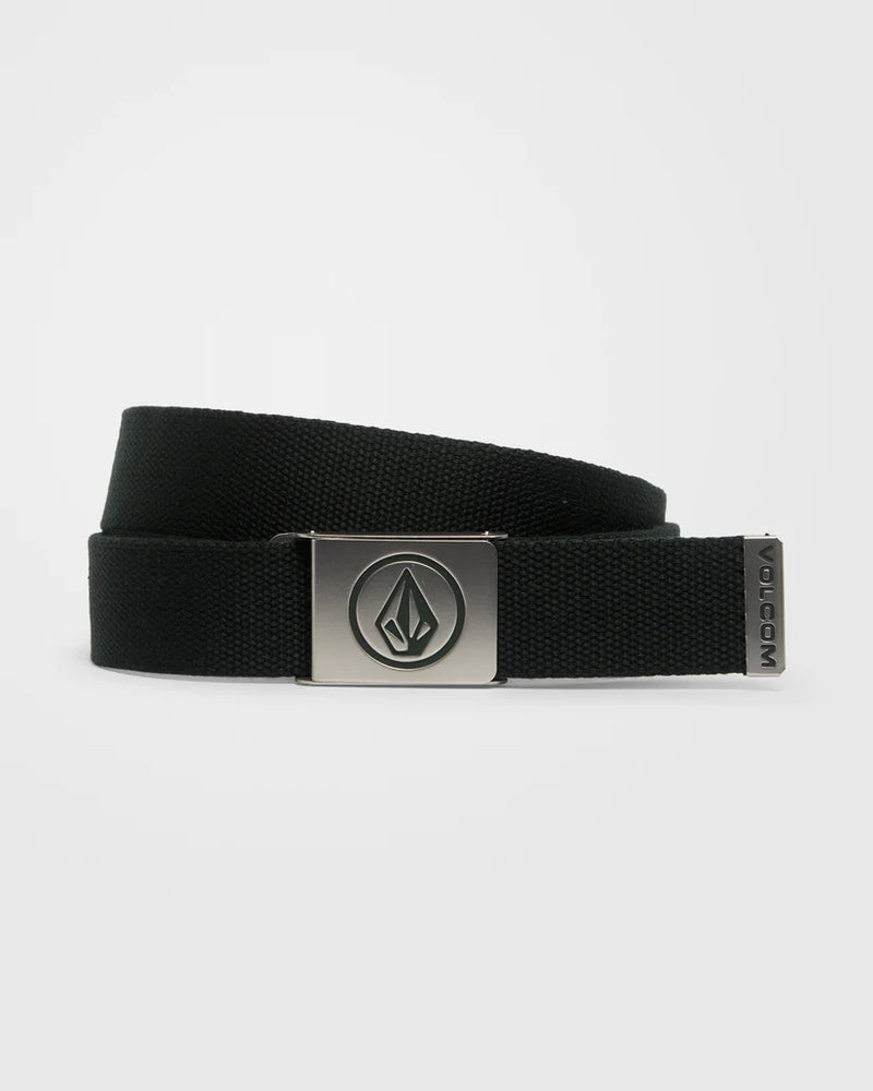 Load image into Gallery viewer, Volcom Unisex Circle Web Belt Scarab D5912601-SCB
