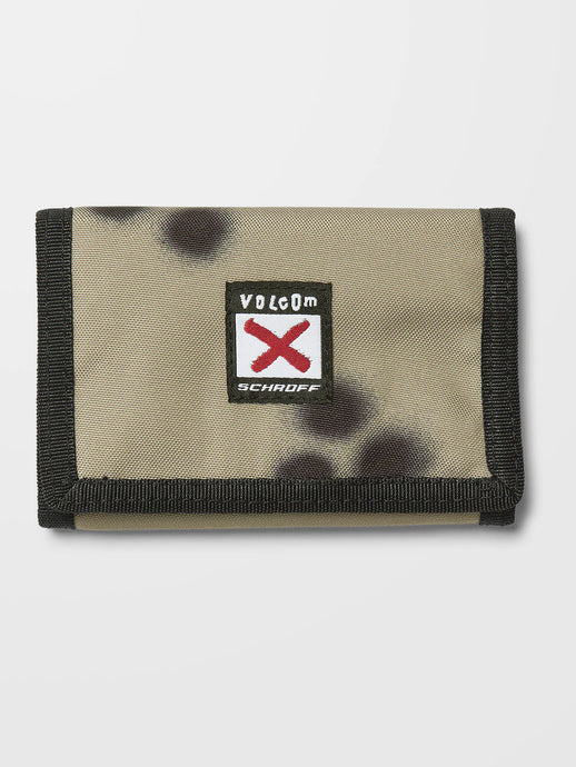 Volcom X Schroff Men's Wallet Khaki D6022400_KHA