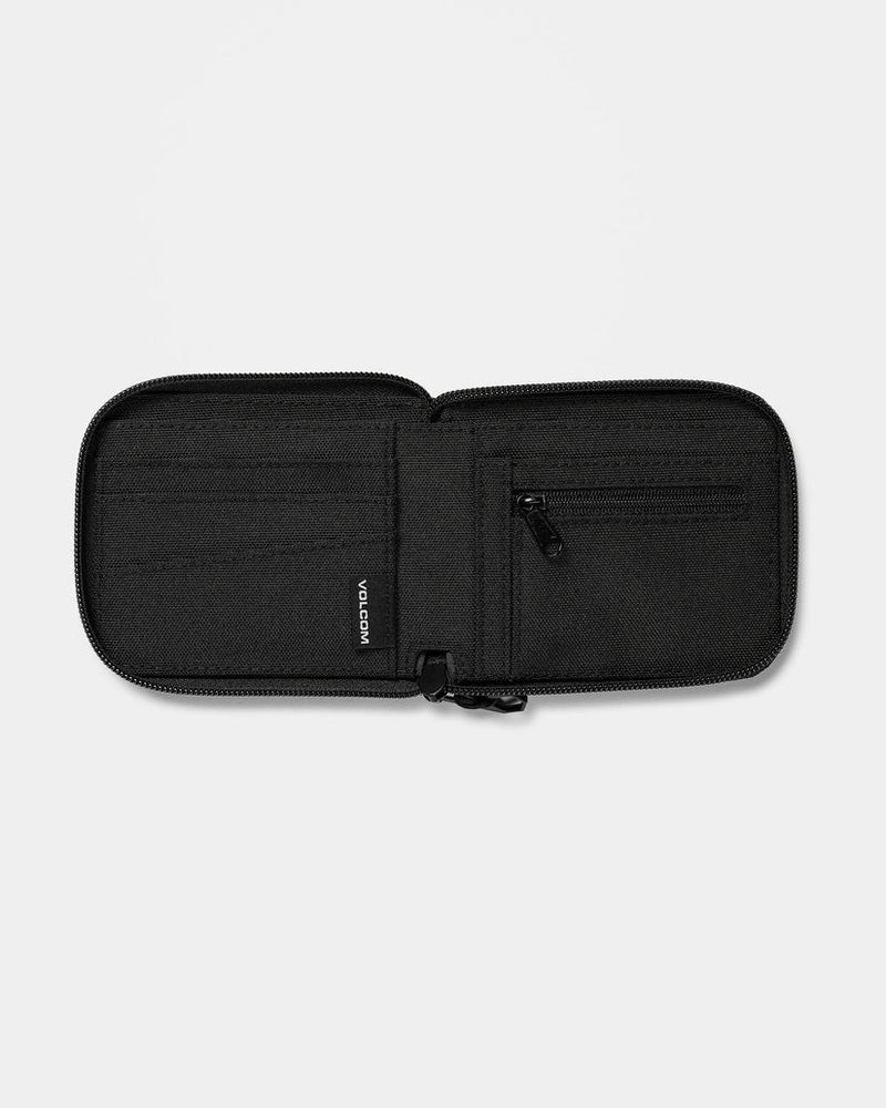 Load image into Gallery viewer, Volcom Men&#39;s Venture Wallet Black D6042403_BLK

