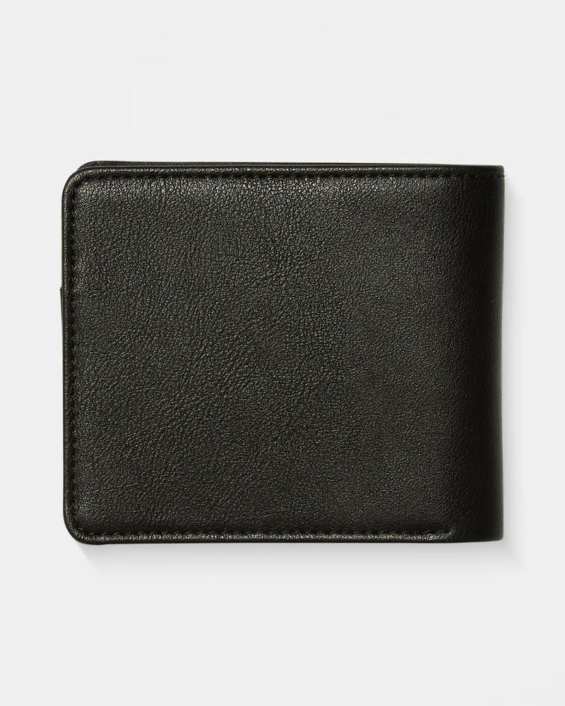 Load image into Gallery viewer, Volcom Men&#39;s Slim Stone Large Wallet Black D6042408_BLK
