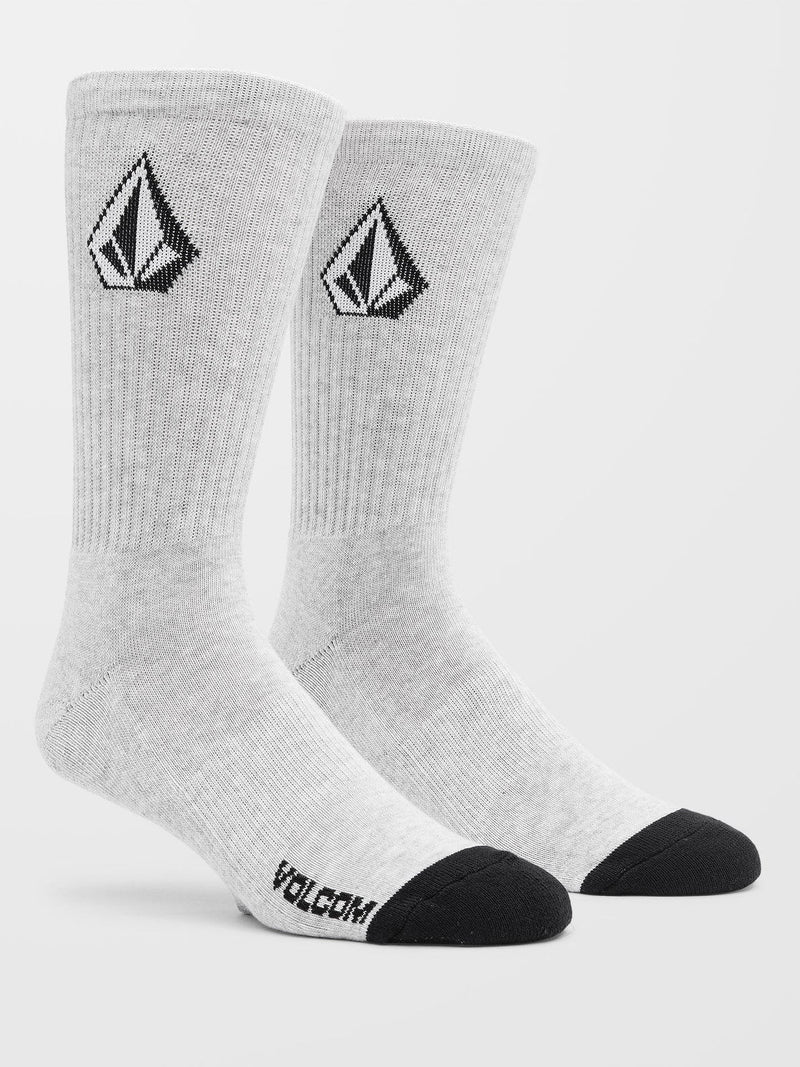 Load image into Gallery viewer, Volcom Men&#39;s Full Stone (3 Pack) Socks Stone Blue D6312400_SNB
