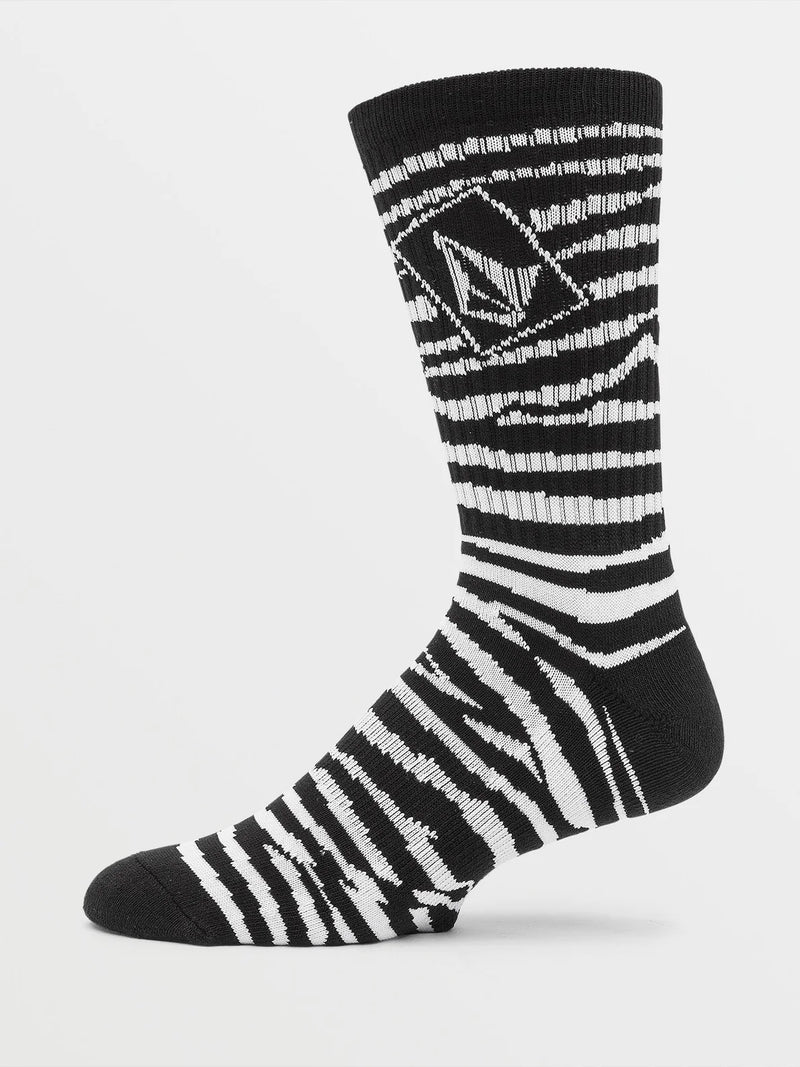 Load image into Gallery viewer, Volcom Men&#39;s Shred Stone Socks Off White D6312403_OFW
