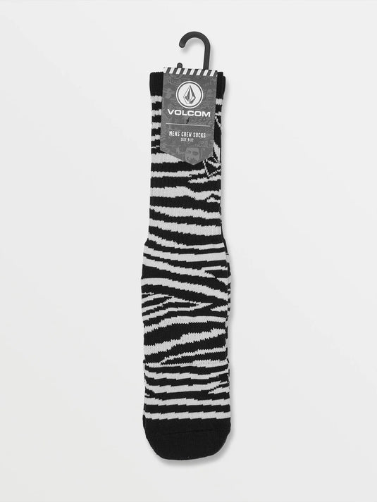 Volcom Men's Shred Stone Socks Off White D6312403_OFW