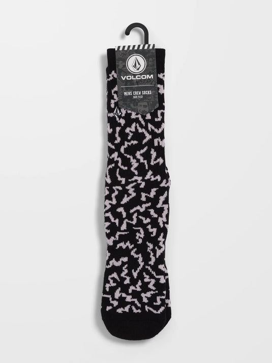 Volcom Men's Asphalt Beach Socks Black D6312406_BLK