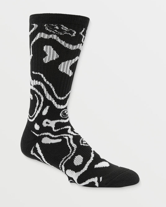 Volcom Men's Filip Rygalski Socks Black D6312503_BLK
