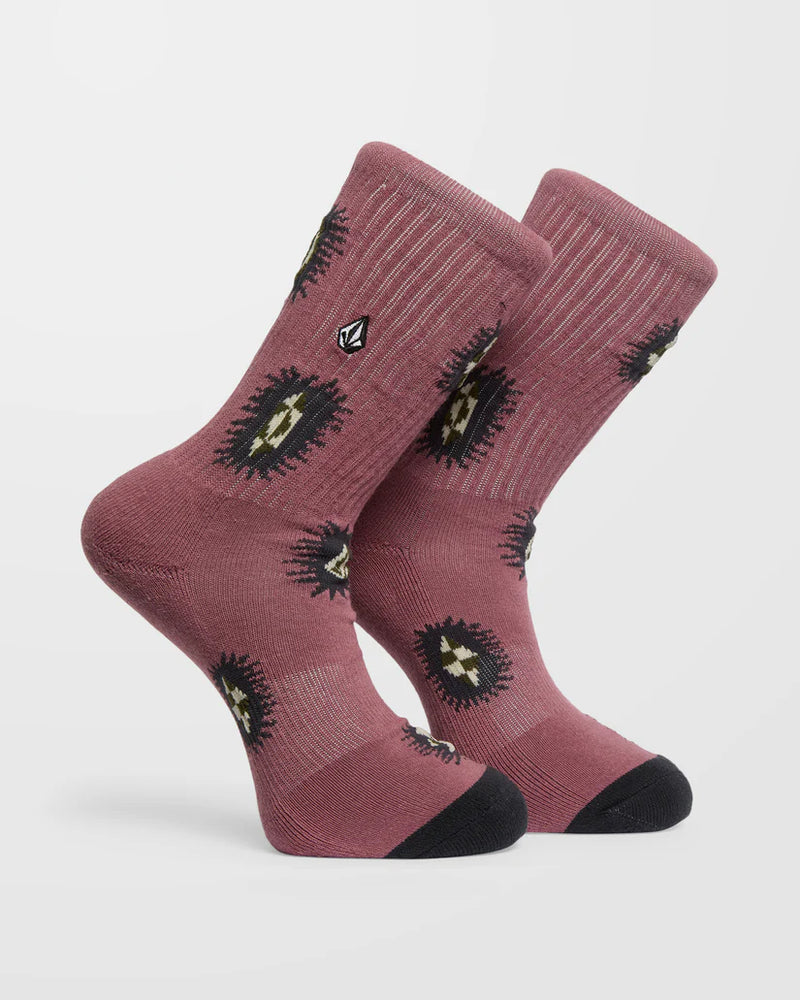 Load image into Gallery viewer, Volcom Men's Print Mixer Socks Multi D6312614_MLT
