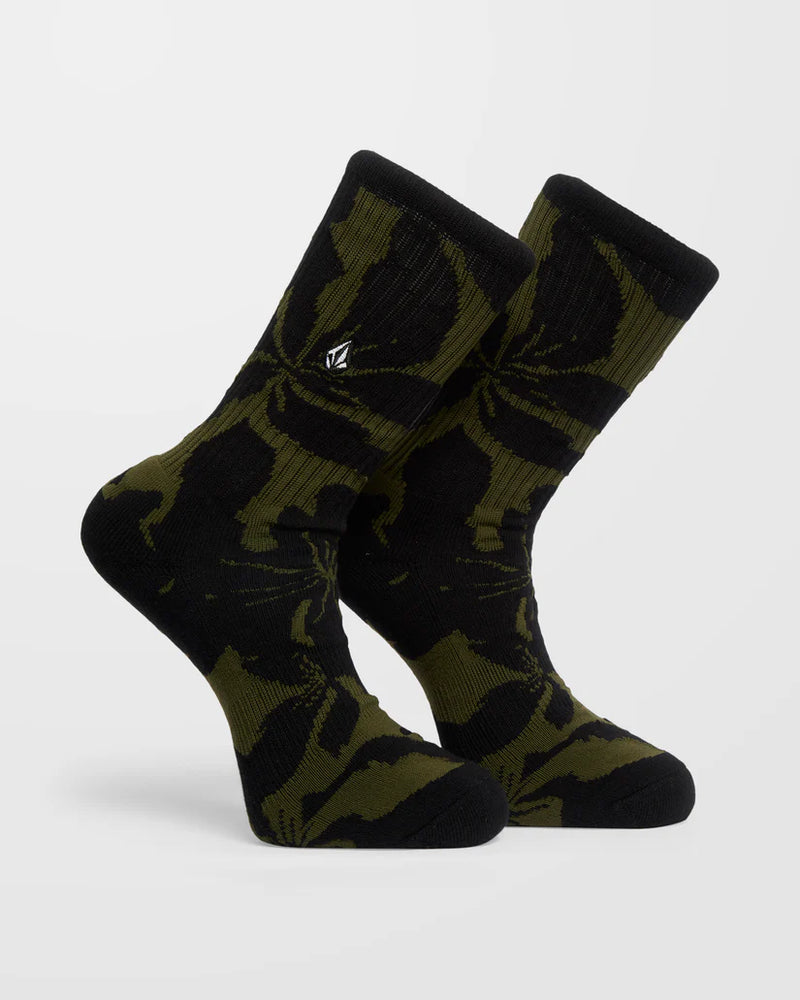 Load image into Gallery viewer, Volcom Men's Print Mixer Socks Multi D6312614_MLT
