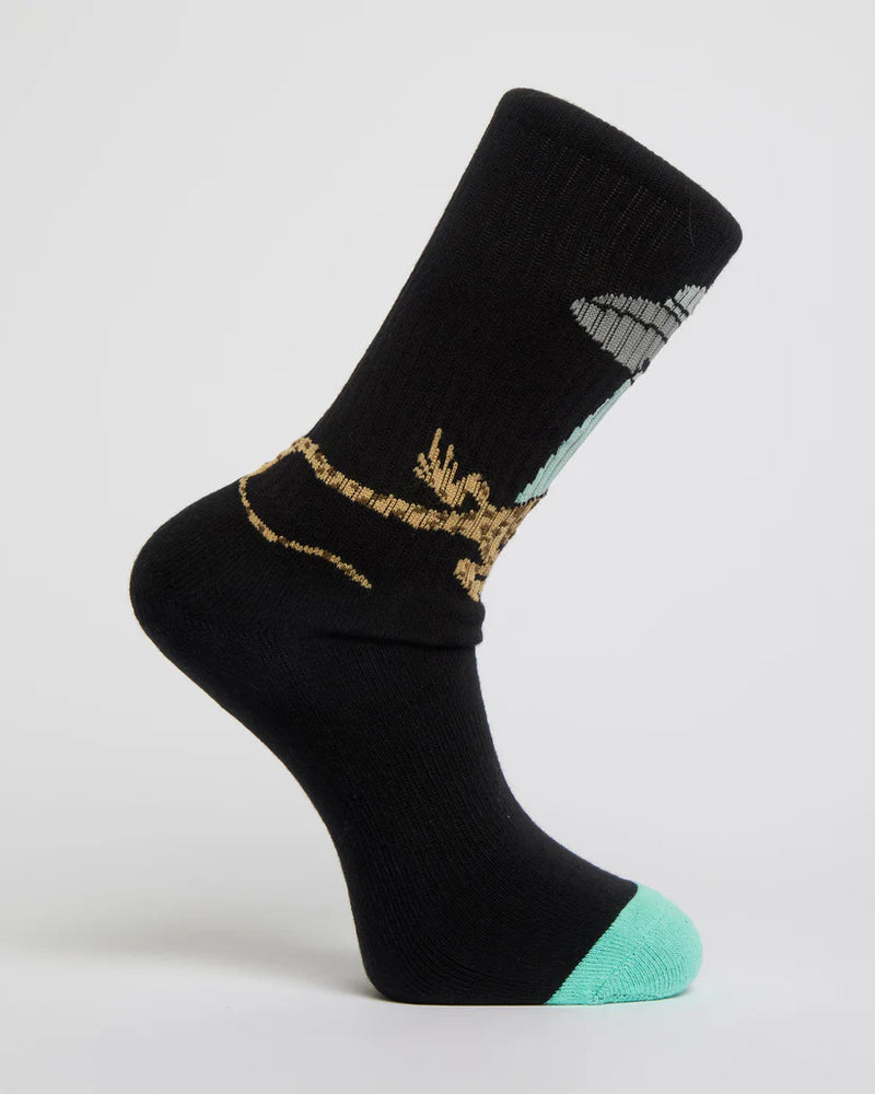 Load image into Gallery viewer, Volcom Men's Mickey Mason Socks (2 Pack) Multi D6312619_MLT
