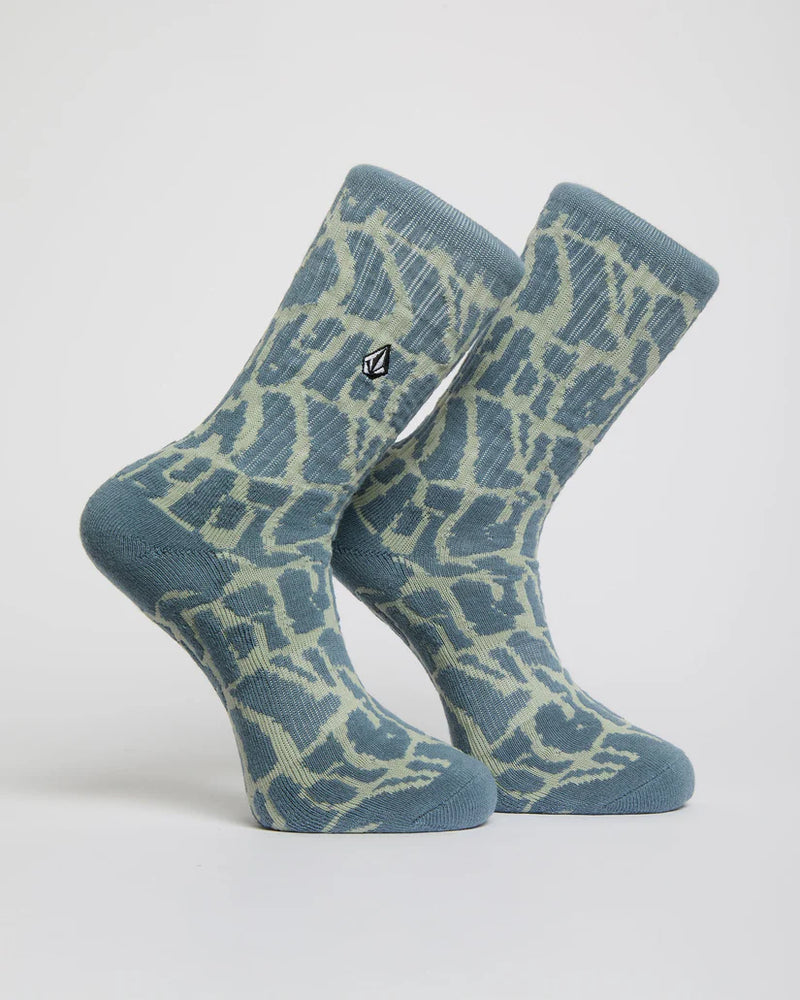 Load image into Gallery viewer, Volcom Men's Print Mixer Socks 2 Mix D6312620_MIX
