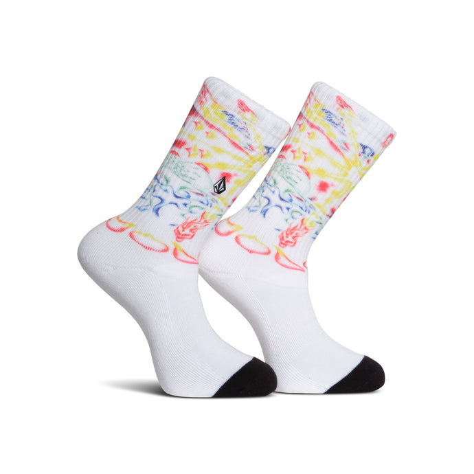 Volcom Sam Ryser Socks White D6332305-WHT