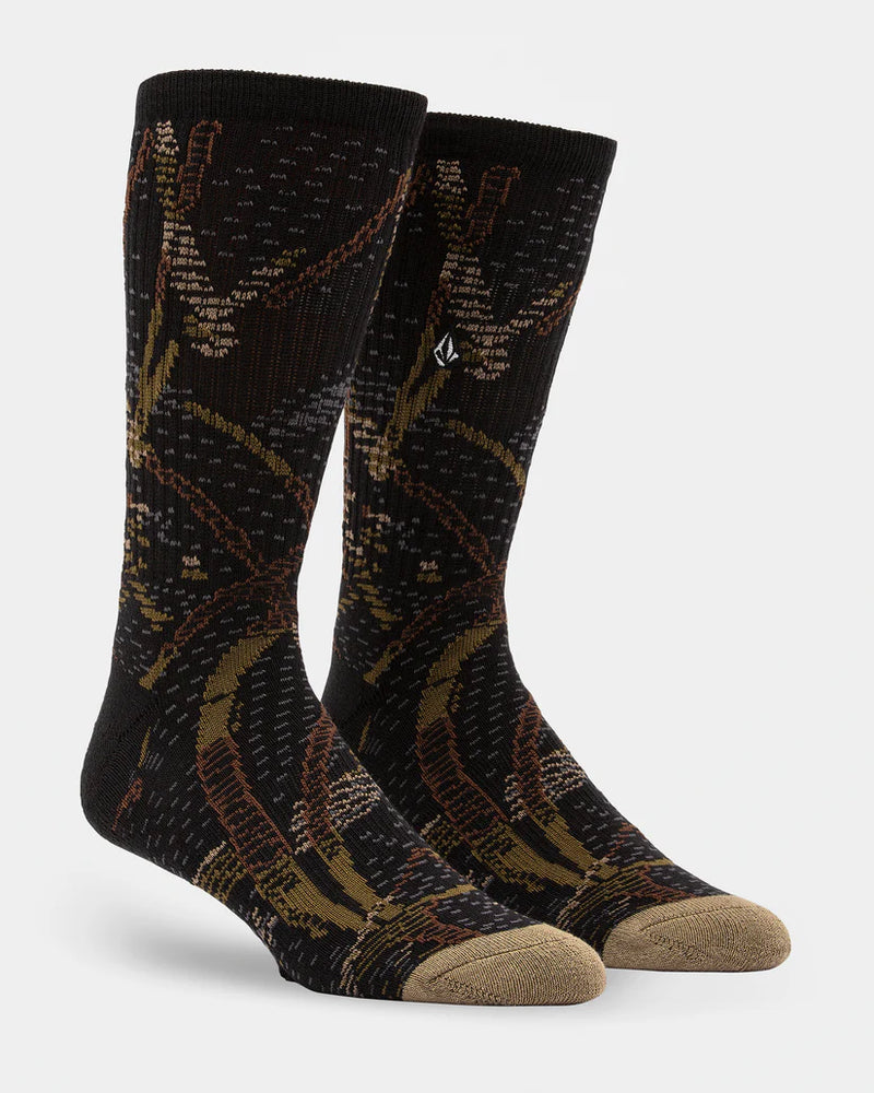 Load image into Gallery viewer, Volcom Full Stone 3 Pack Socks Multi D6312500-Multi
