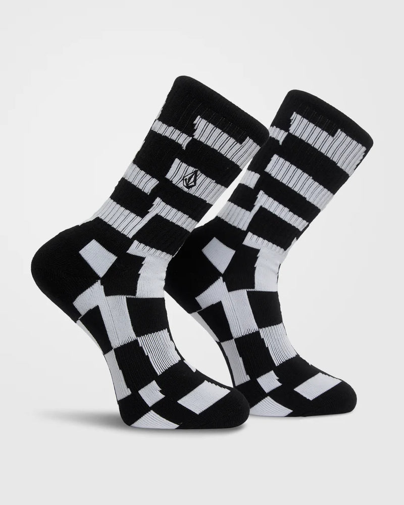 Load image into Gallery viewer, Volcom Men's Carrau Print Mixer Socks Multi D6332601-MLT
