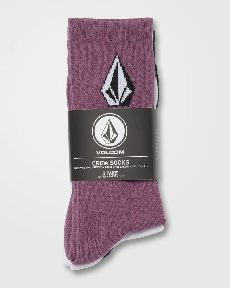 Load image into Gallery viewer, Volcom Men's Full Stone Mix Socks Multi  D6332602-MLT
