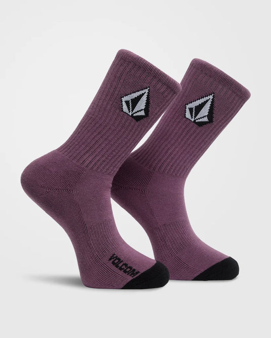 Volcom Men's Full Stone Mix Socks Multi  D6332602-MLT