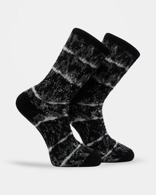 Volcom Men's Printa Stoney Socks (3 Pack) Multi D6342502-MLT