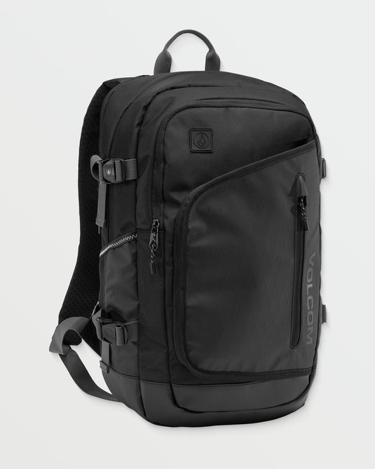 Volcom Unisex Short Range Backpack Black D6512502-BLK