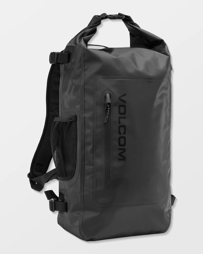 Load image into Gallery viewer, Volcom Unisex Drystone Wet/Dry Roll Top Backpack Black D6512503_BLK
