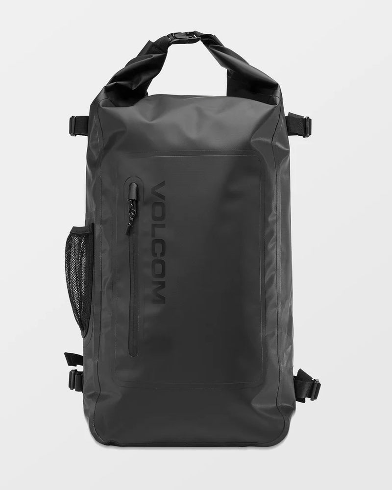 Load image into Gallery viewer, Volcom Unisex Drystone Wet/Dry Roll Top Backpack Black D6512503_BLK
