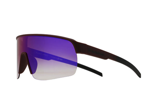 Red Bull Unisex Spect Dacota Sunglasses Brown-Smoke with Purple Gradient Mirror DACOTA-012