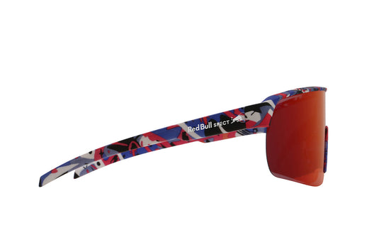 Red Bull Unisex Spect Dacota Sunglasses Pink-Blue with Red-Purple Mirror DACOTA-014