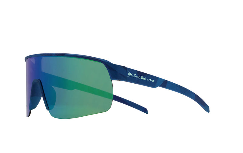 Load image into Gallery viewer, Red Bull Unisex Spect Dacota Sunglasses Blue-Green with Green-Purple Mirror DACOTA-015
